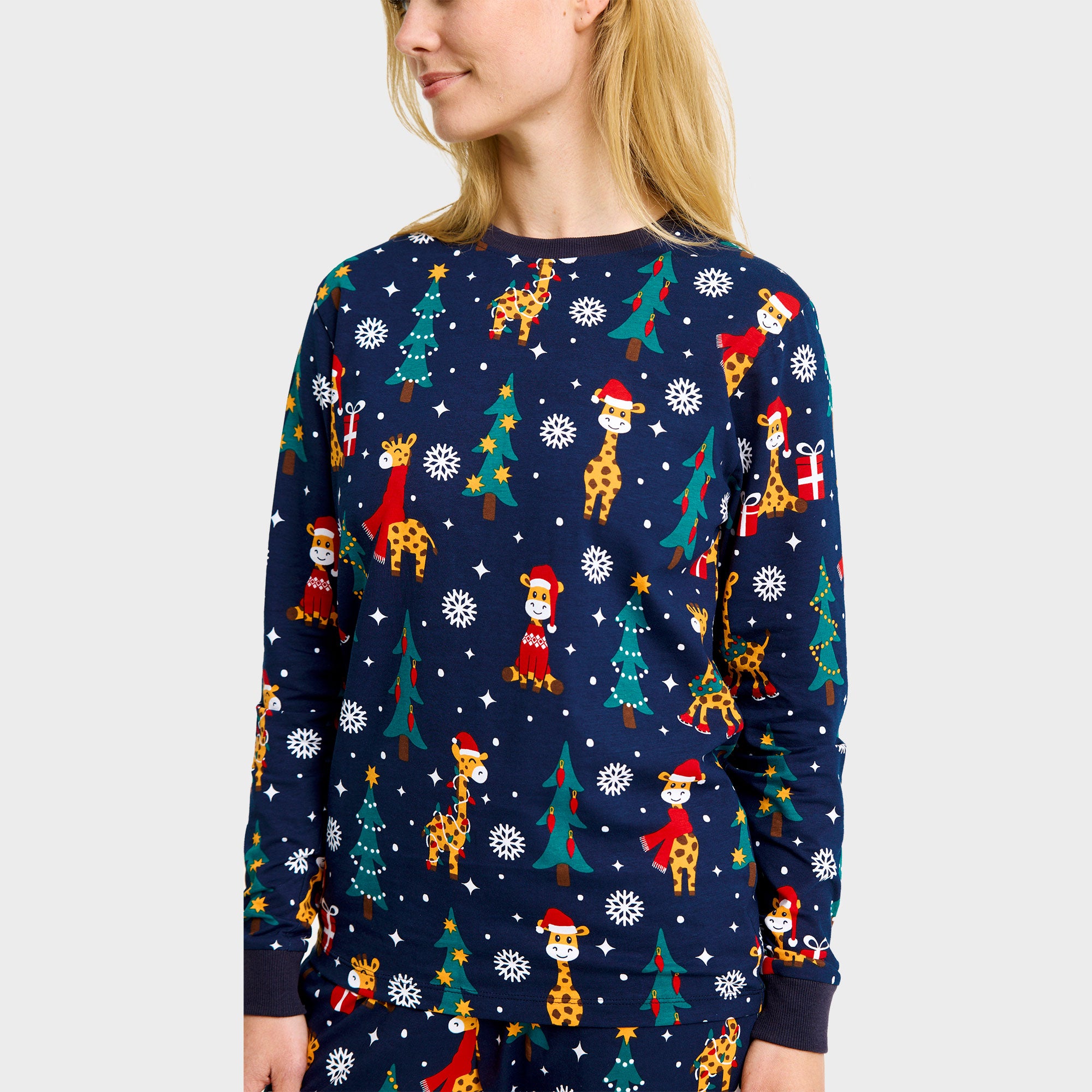 Giraffens julepyjamas - Dame